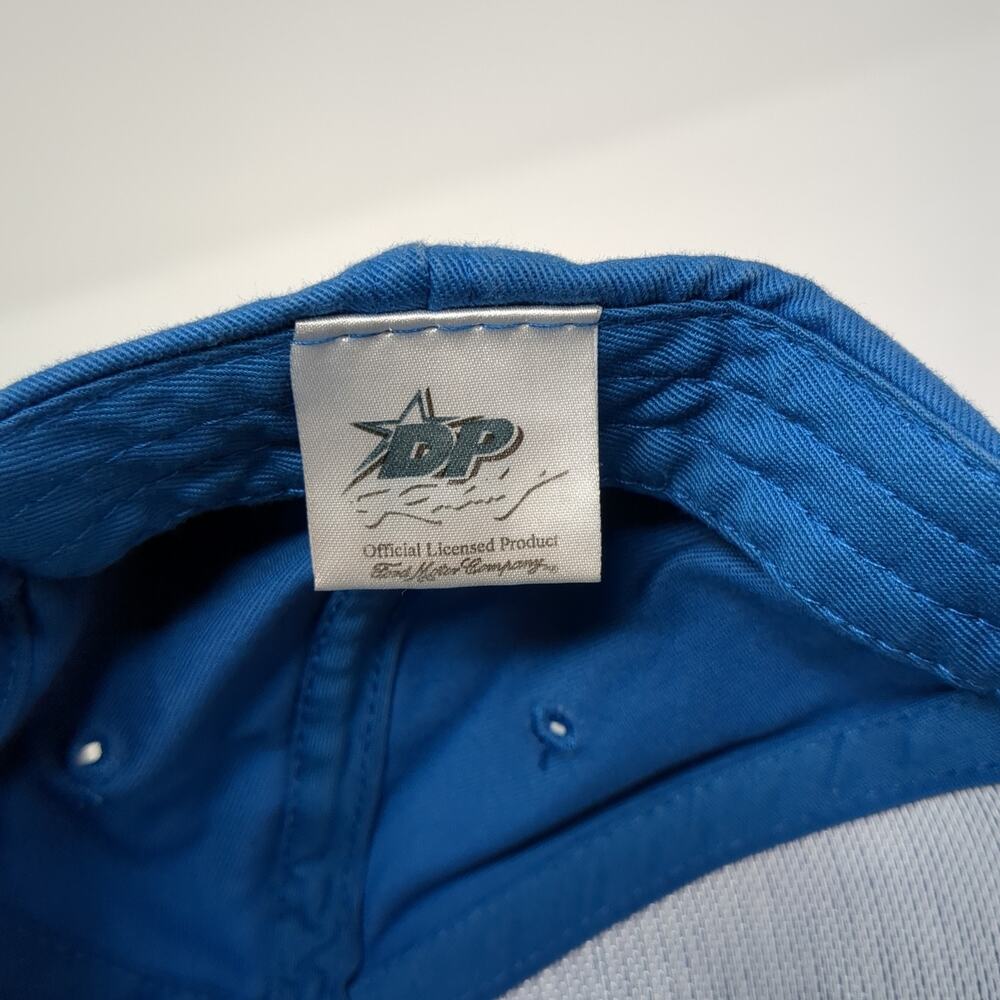 Ford Racing NASCAR Baseball Cap Blue One Size Adjustable Embroidered DP Racing - Picture 9 of 10